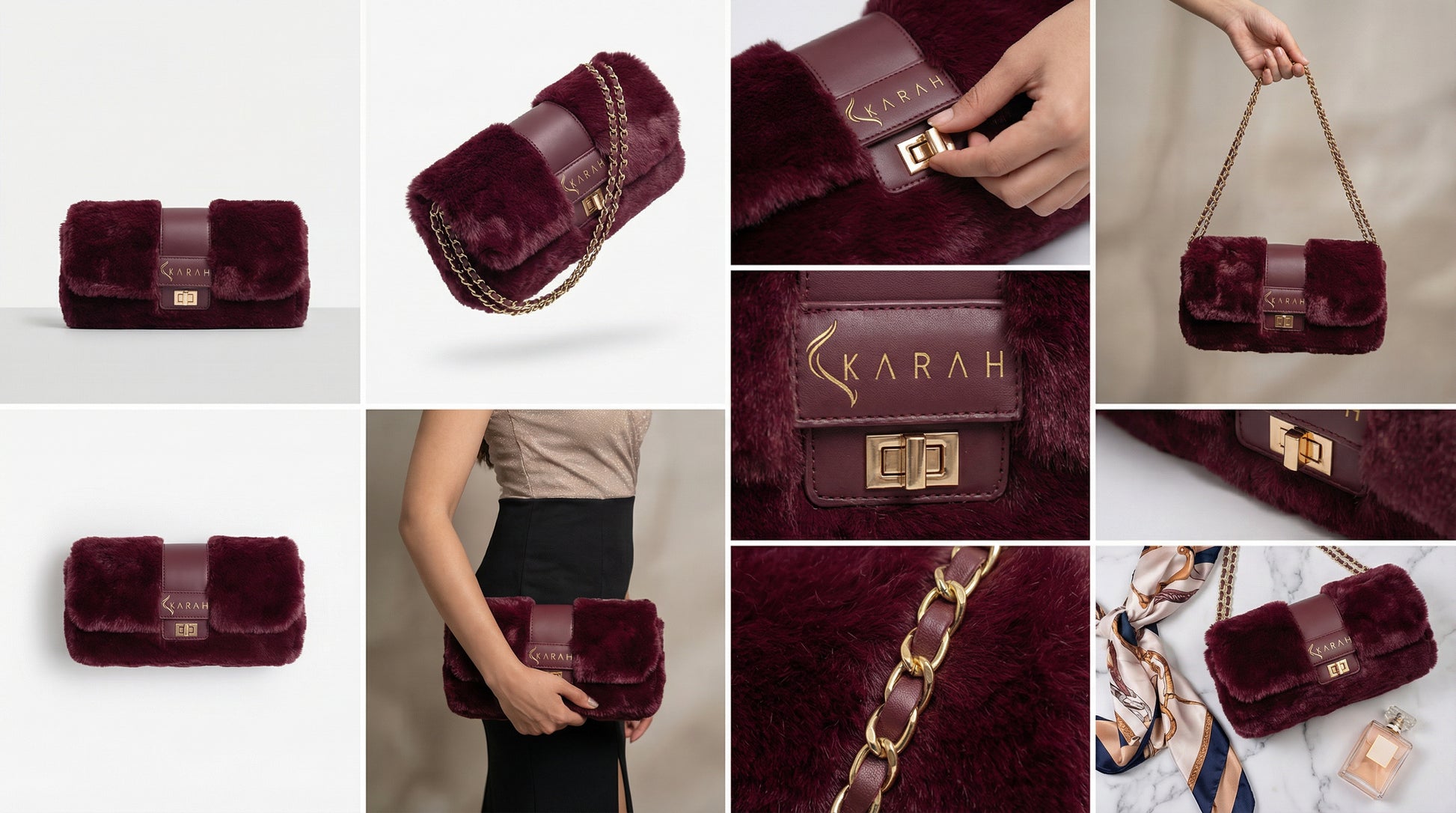 Bolso Térmico Karah Color Burdeos